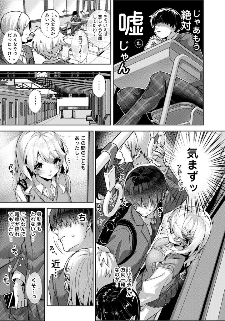 電車内でのスカート捲り露出!小悪魔的な挑発と肉感の極致(りふる)試し読み7